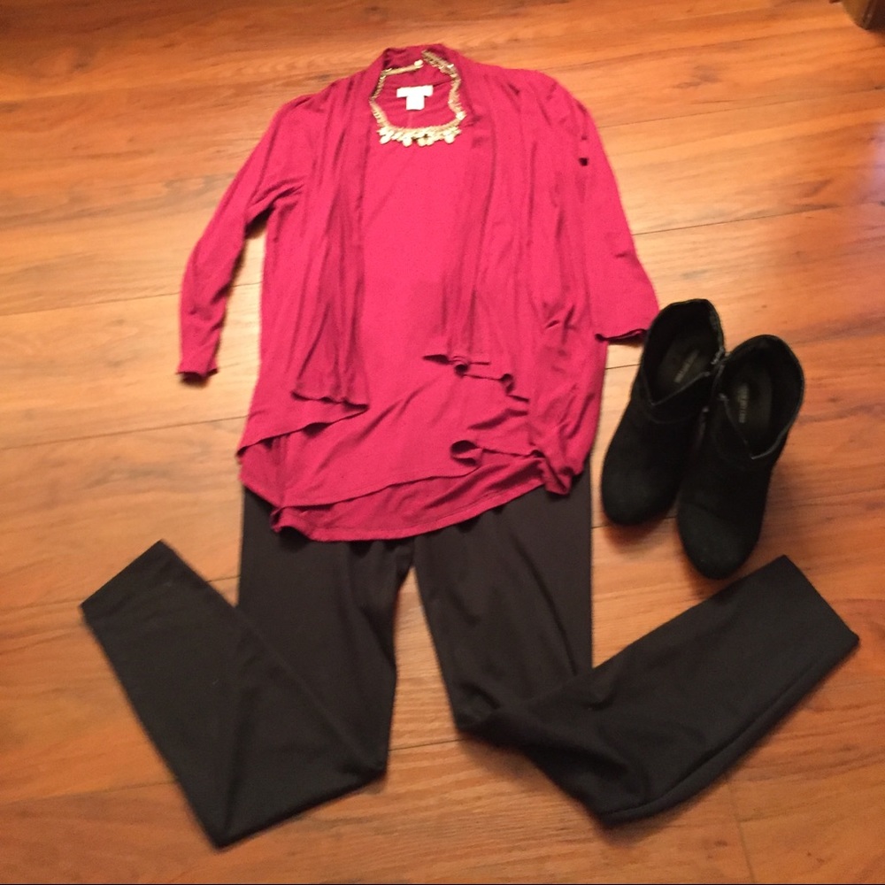Price drop Swing top in burgundy one piece